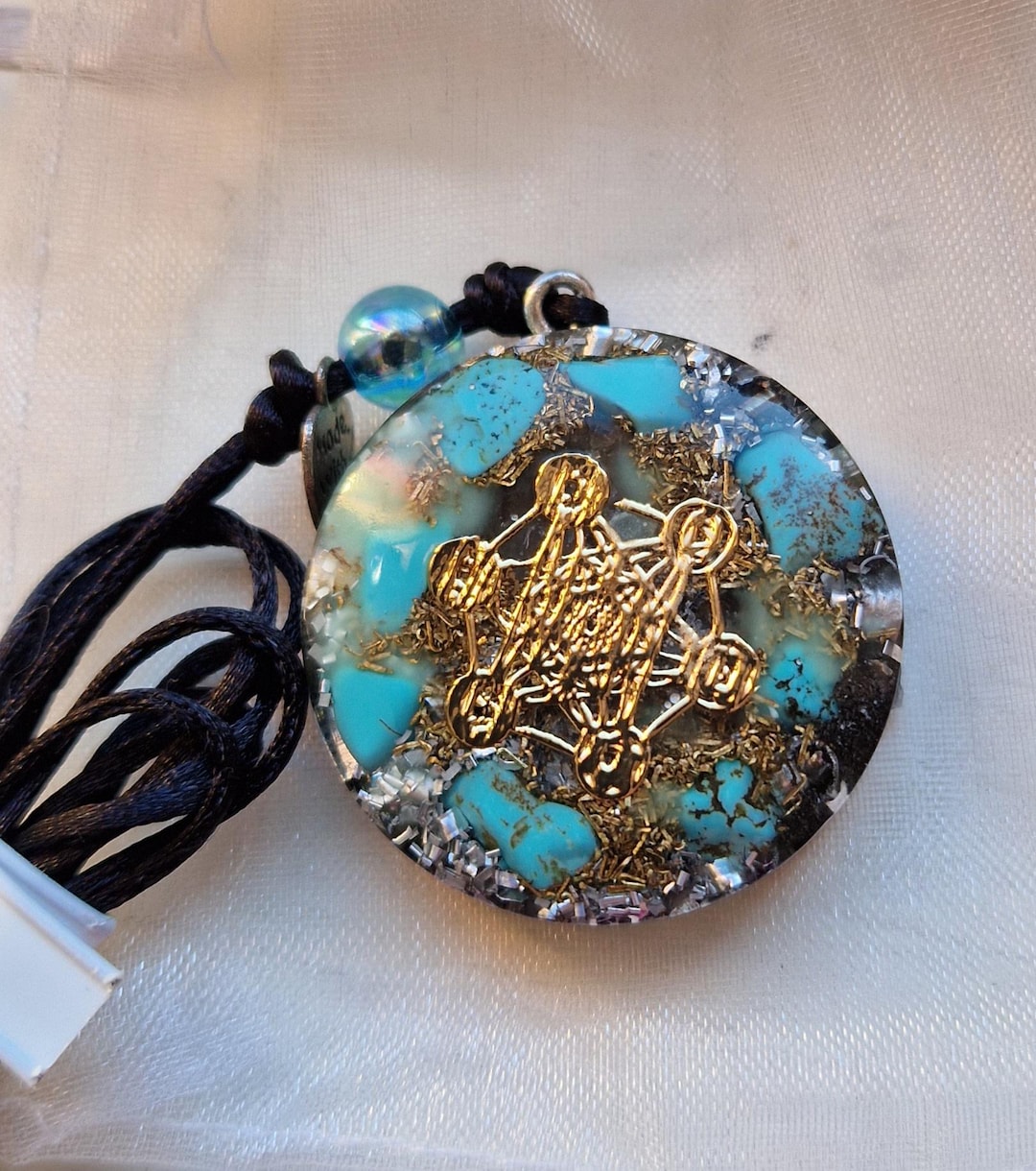 Ciondolo Talismano Di Protezione Con Occhio Di Santa Lucia (Shiva Eye) – Frequenze Olistiche - Foto 9