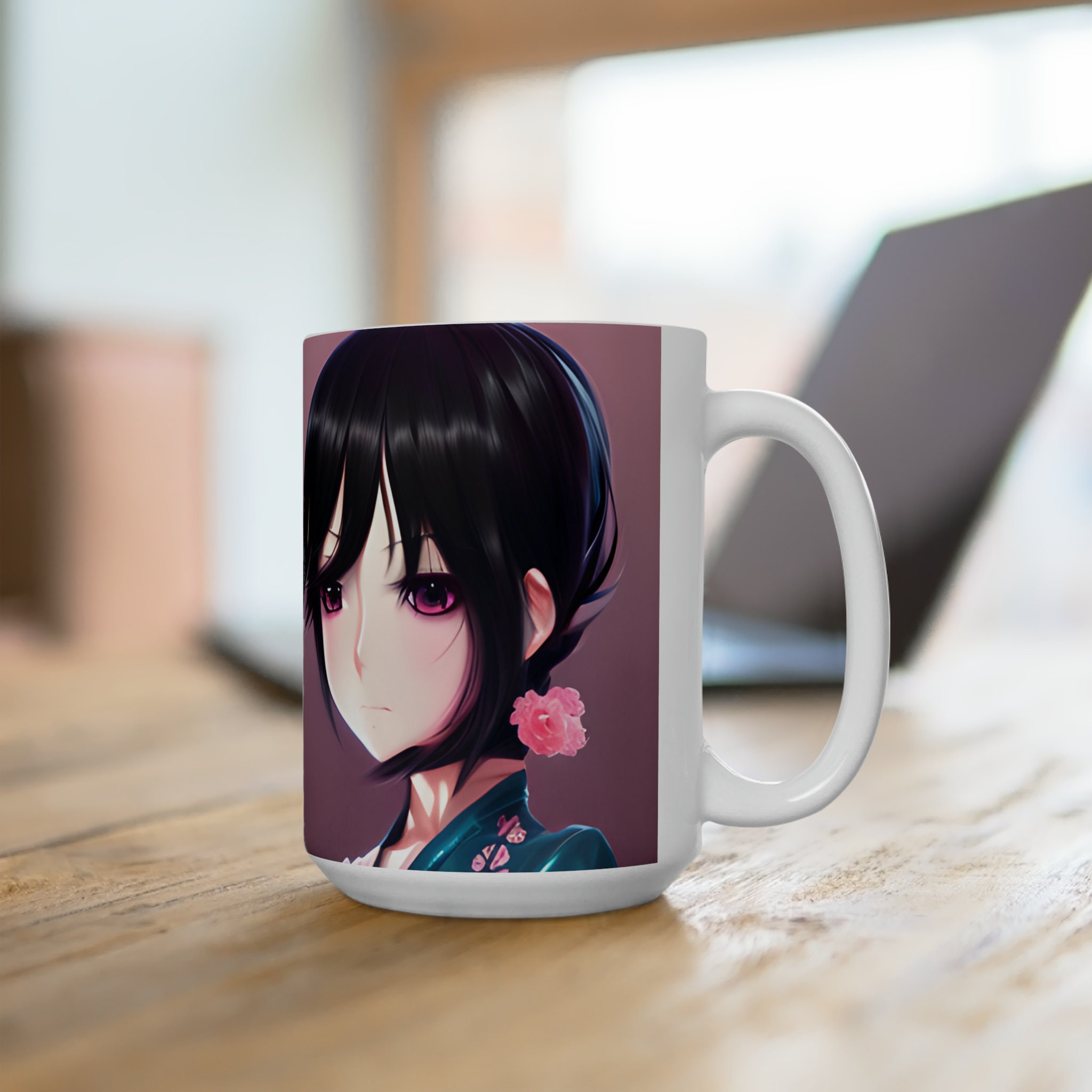 Anime Food Wars! Ceramic Mugs Coffee Cups Milk Tea Mug Anime Manga