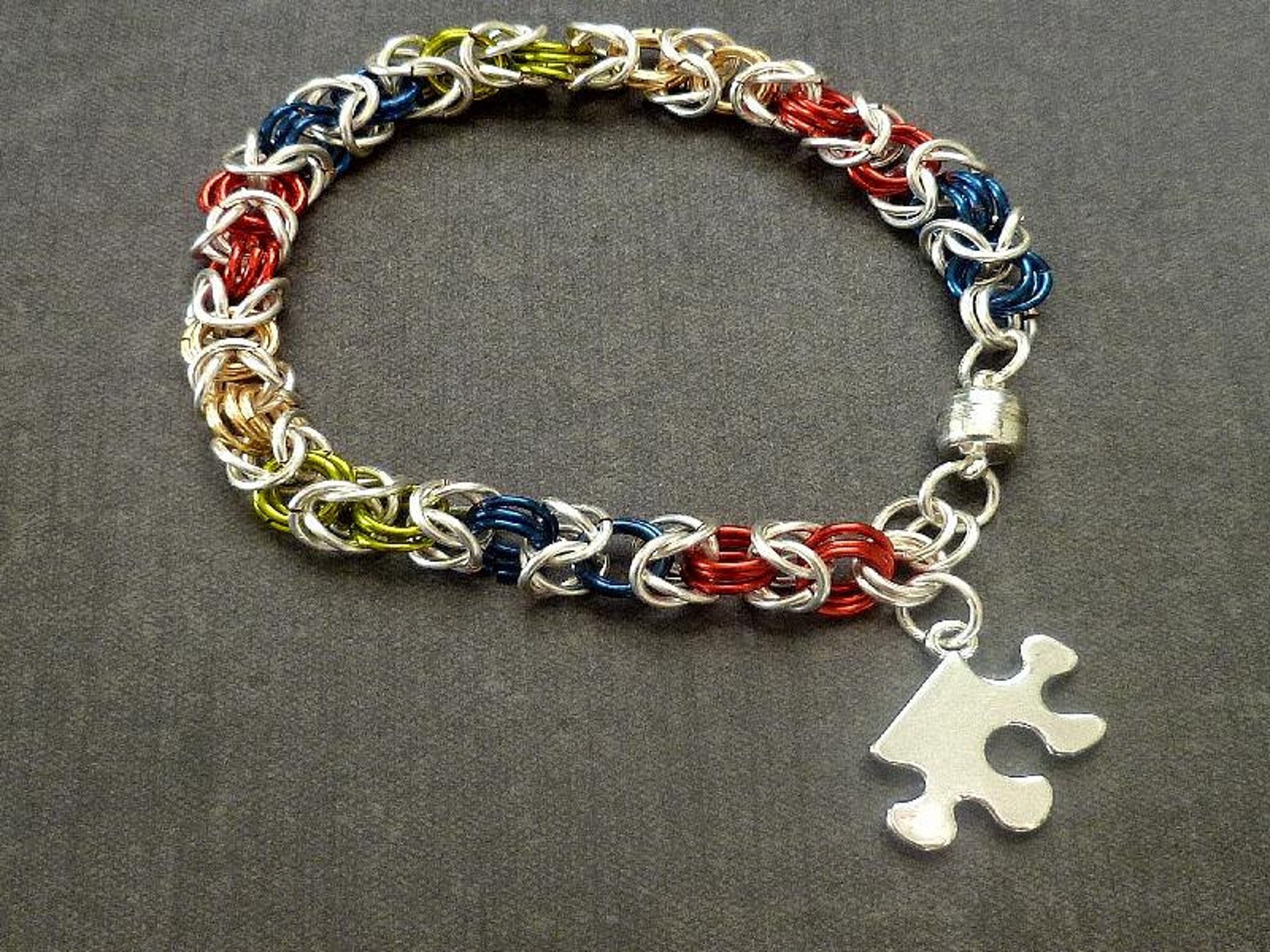 Autism Awareness Bracelet Asperger Bracelet Autism Etsy