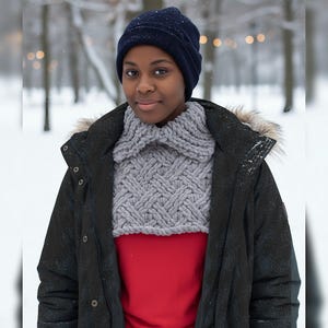 Neck Warmer Collar PDF Pattern
