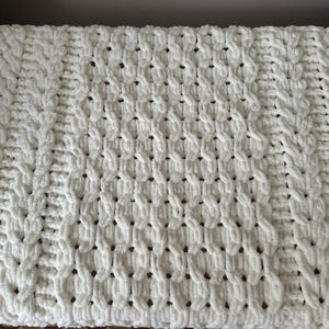 Knitted Baby Blanket Pattern: Easy DIY Throw (PDF Download)