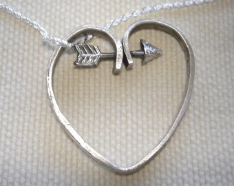 Heart in Fine Silver