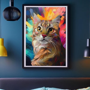 Personalisierte Haustiermalerei, Cartoon, bunte Malerei, Hund, Katze, Pferd, Maus, Papagei, Tierportrait, individuelle Haustiermalerei