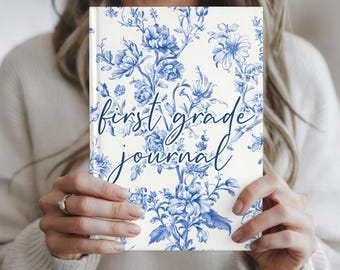 Personalized Grade Floral Teacher Journal, Custom Teacher Notebook, Teacher Appreciation Gift, End of Year Teacher Gift, Retirement Keepsake