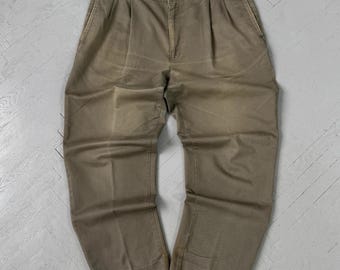 Polo by Ralph Lauren Chinos Trousers Pants 38x34 Mens Beige Andrew