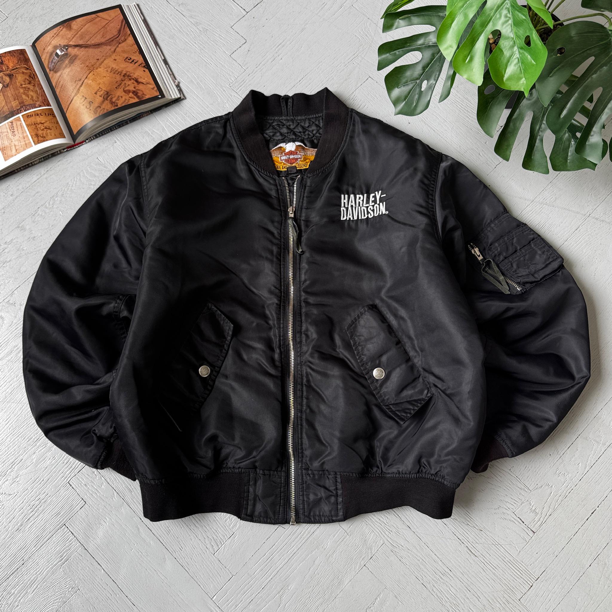 Harley Davidson Bomber Jacket - Etsy