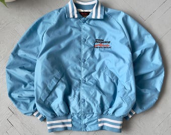 Vintage American Varsity Workwear Bomber Jacket Size L