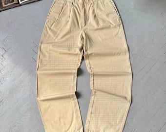 Polo Ralph Lauren Whitman Chino Pants Pleated Beige Preppy Classic 33x32