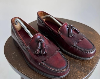Vintage Bally Crocodile Loafers | Swiss Exotic Skin Tassel Slip