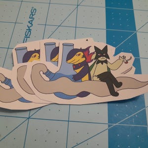 H.Typhlosion and Meowscarada sticker