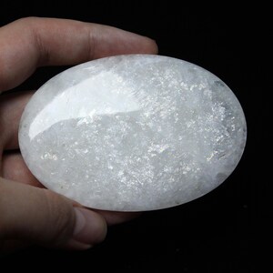 Large Belomorite Moonstone Rainbow Palm Stone Collector Specimen 80x55mm