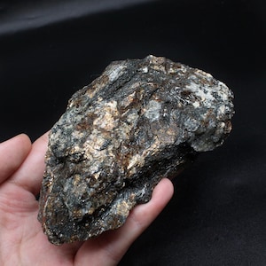 112x58mm Astrophyllite with Aegirine High Quality Rare Astrophyllite Eveslogchorr collectible samples