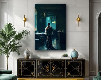Speakeasy posterprint verbodsklep – vintage wanddecoratie jaren 1920