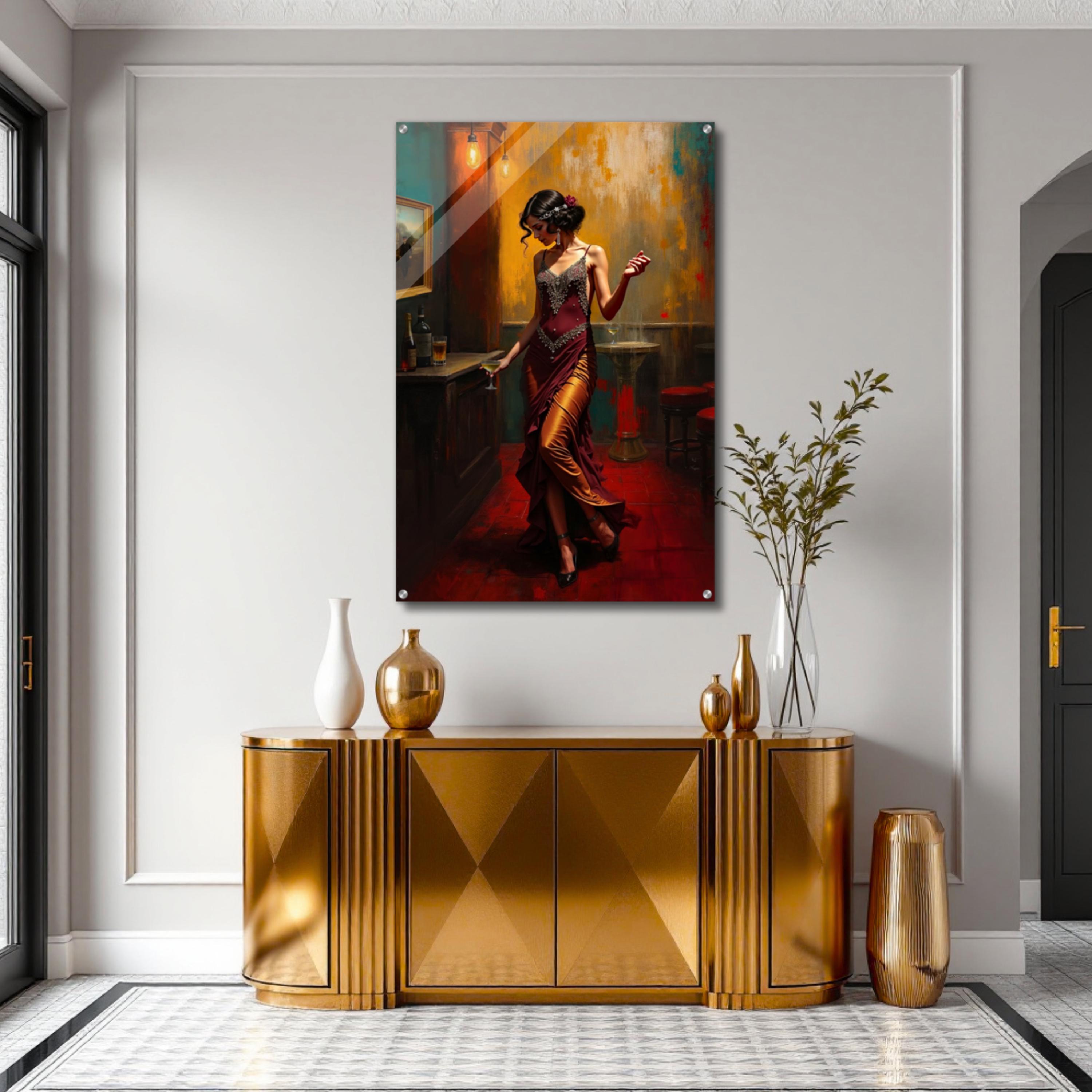 Speakeasy 1920s Flapper Art Deco Poster Print - Vintage Prohibition ...
