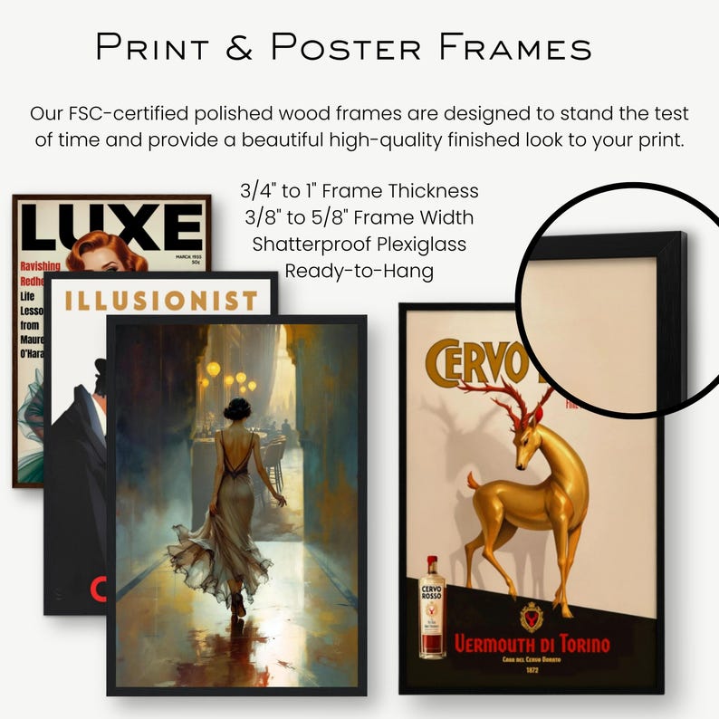 Le Chat Noir Black Cat French Art Deco Cocktail Poster Print - Paris Wall Decor image 16