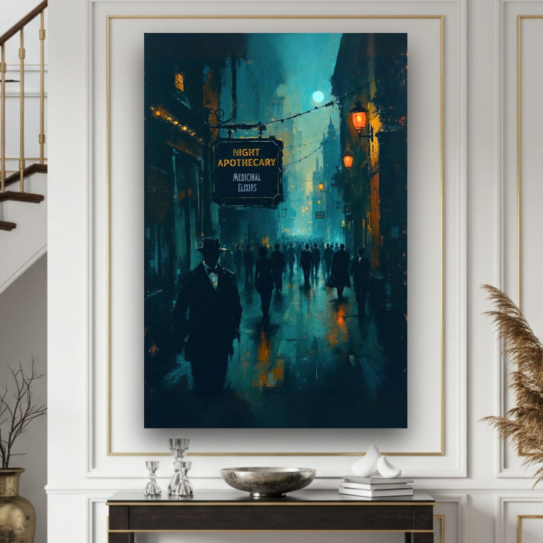 Speakeasy Wall Art Print – Framed Vintage 1920s Era Bar Decor - Etsy
