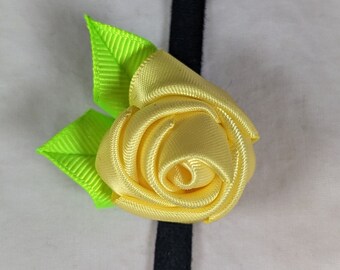 Yellow rose of Texas dog or cat collar accessories