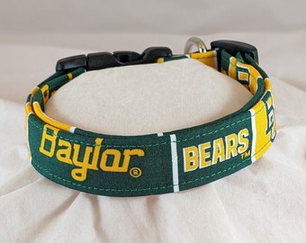 Baylor University pet, cat or dog collar.