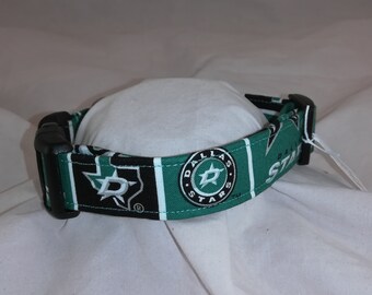 Dallas Stars pet, cat or dog collar.