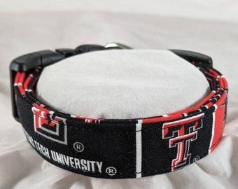 Texas Tech University dog, cat or pet collar.