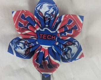 Louisiana Tech University flower collar accessories