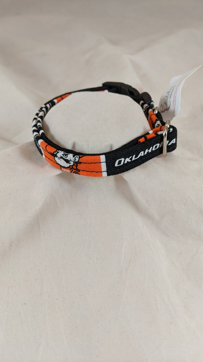 Oklahoma State University Cowboys Pistol Pete Dog Collar