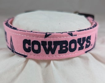 Pink Dallas Cowboys Girly Collar