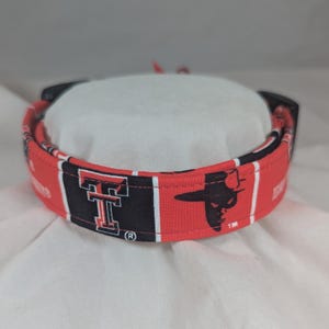 Texas Tech University dog, cat or pet collar.