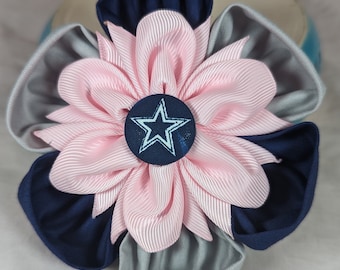 Girly Dallas Cowboy's  flowers collar accessories