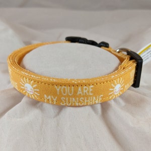 You are my Sunshine pet, dog or cat collar. image 3