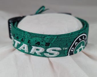 Dallas Stars pet, cat or dog collar.