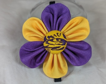 Louisiana State University flowers collar accessories