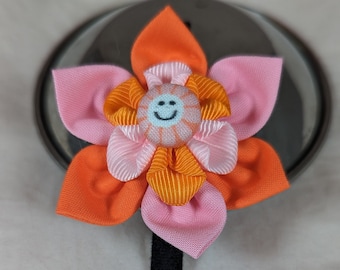 Happy Orange Flower collar accessories
