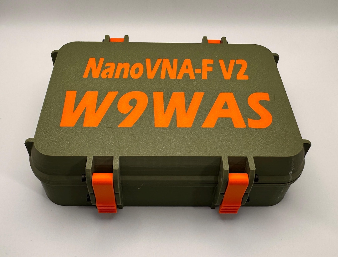 Custom Nanovna-f V2 Case – 3D Printed Ham Radio Analyzer Storage Box ...