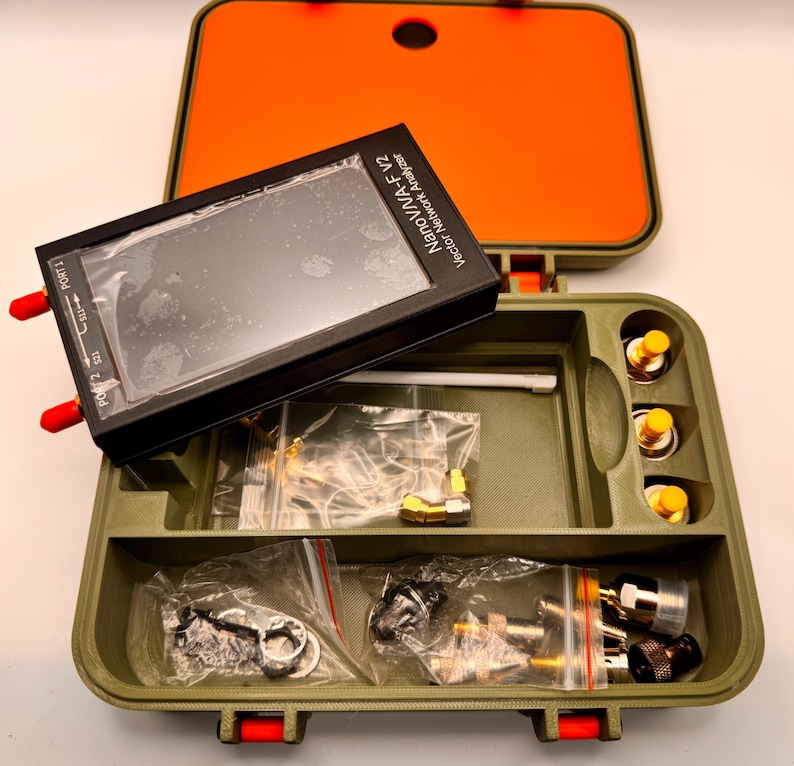 Custom Nanovna-f V2 Case – 3D Printed Ham Radio Analyzer Storage Box ...