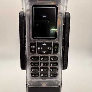 Baofeng UV-32 DM-32 Belt Clip Holster | Dual Orientation Carry Case | Screen or Speaker Facing Out | 3D Printed Radio Holder
