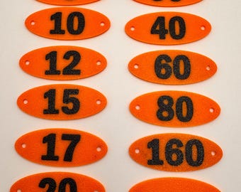 Ham Radio Antenna Band Markers: POTA Field Use, PETG, Quick ID