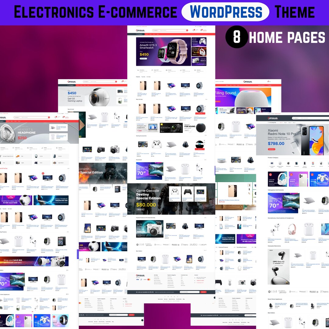 Modern Electronics Ecommerce Wordpress Theme | Elementor | Responsive ...