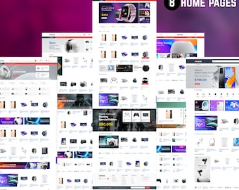 Modern Electronics eCommerce WordPress Theme | Elementor | Responsive Shop Design | No Coding Needed | One Click Install