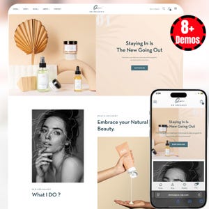 WooCommerce WordPress Multipurpose Theme – Responsive Elementor Website Template for Fashion Store, Beauty Spa, and Ecommerce WordPress Site