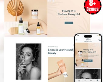 Tema multipropósito WooCommerce para WordPress: plantilla web adaptable de Elementor para tiendas de moda, spas de belleza y comercio electrónico.