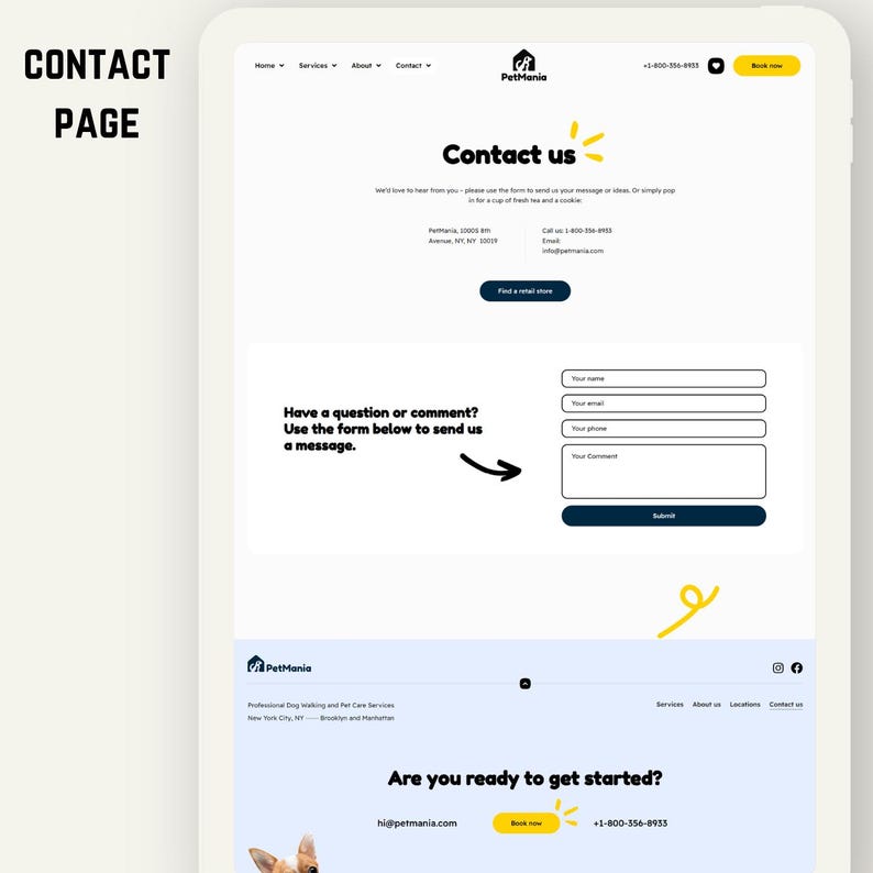 WordPress-tema för djuraffär, WooCommerce-mall för djuraffär, Elementor Pro-webbdesign för djurvård, webbplatsmall för hundtrimning och veterinärklinik bild 9