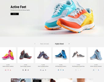 Responsive Shoe Store Shopify 2.0 Theme – Sneaker & Footwear eCommerce Website Template – Sports, Casual And Fashion Shoes Online Shop