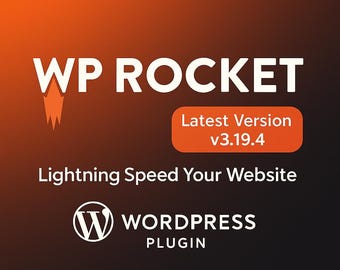 WP Rocket v3.19.4 – Dernier plugin de performances WordPress pour une vitesse fulgurante et une mise en cache optimisée du site Web