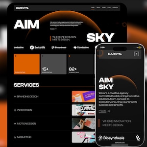 Tema Elementor de WordPress para agencias: plantilla de portafolio moderna, creativa y responsiva para freelancers y estudios de branding.