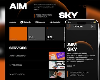 Vampire Theme Elementor Theme – Dunkles Kreativ & Modernes Responsive Portfolio Template für Freelancer und Branding Studios