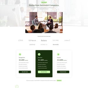 WordPress Elementor-mallpaket för företagsrådgivning | Webbdesign för företag, finans och byråer | Responsivt och redigerbart bild 2