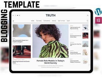Blog Theme – Responsive WordPress FSE Theme for Personal Blog, Business Website, Creative Agency, UX UI Design & Web Development