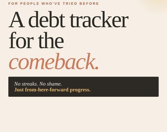 Debt Payoff Tracker, Debt Snowball Method, Debt Avalanche Plan, Credit Card Balance, Budget Binder, Financial Planner, Money Tracker