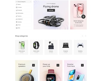Electronics And Gadgets Shopify 2.0 Theme | Responsive Multipurpose Shopify Template | Drag & Drop Builder